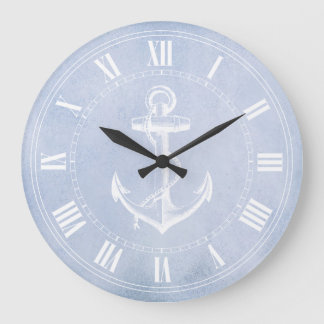 Anchor Nautical Large Clock