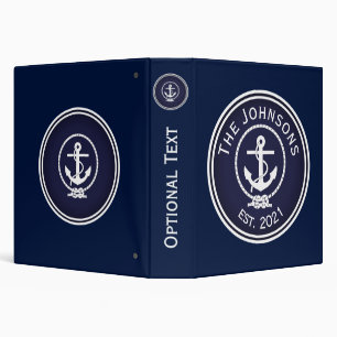 Anchor Nautical Seal Binder