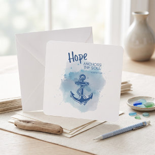 Anchor Of Hope Scripture Card