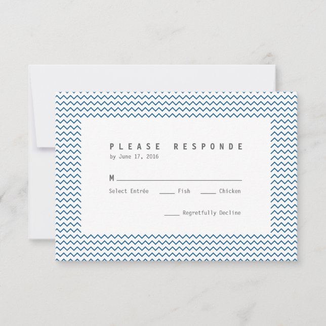 Anchor of Love RSVP Card (Front)