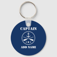 Anchor & Ors Captain Name or Boat Name Navy Blue