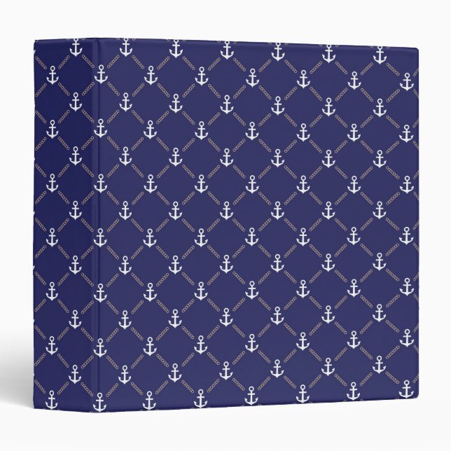 Anchor pattern binder (Front/Spine)