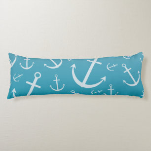 Anchor pattern body pillow