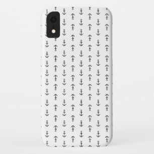 Anchor Pattern iPhone XR Case