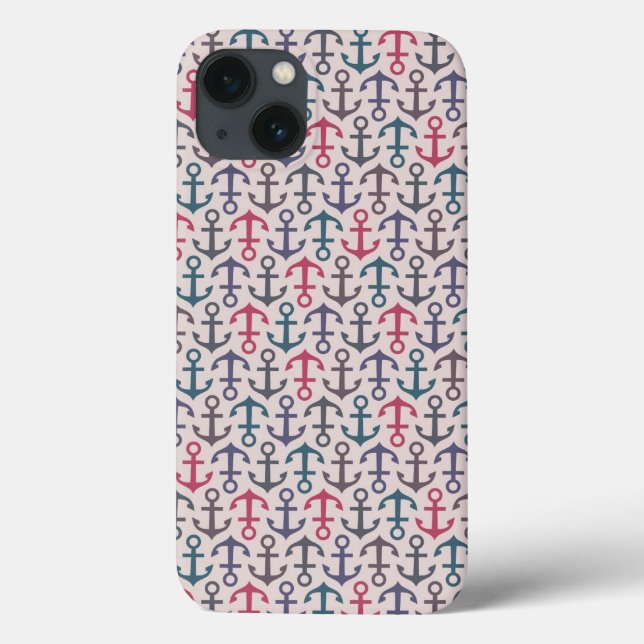 Anchor pattern Case-Mate iPhone case (Back)