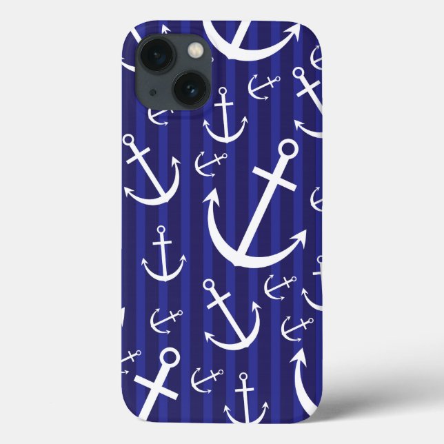 Anchor pattern Case-Mate iPhone case (Back)