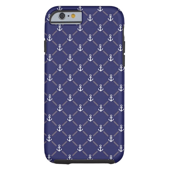 Anchor pattern Case-Mate iPhone case (Back)