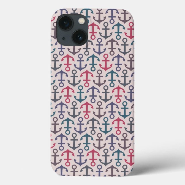 Anchor pattern Case-Mate iPhone case (Back)