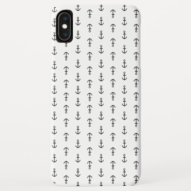 Anchor Pattern Case-Mate iPhone Case (Back)