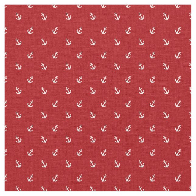 Anchor Pattern Fabric (Close Up)