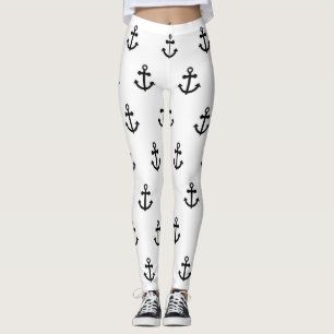 Anchor Pattern Leggings