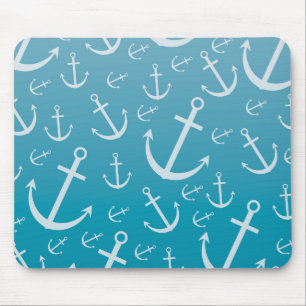Anchor pattern mouse pad