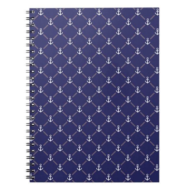 Anchor pattern notebook (Front)