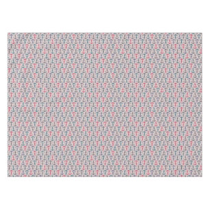 Anchor pattern tablecloth