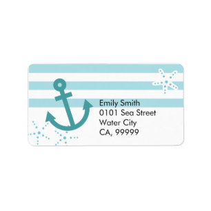 Anchor Personalized Label