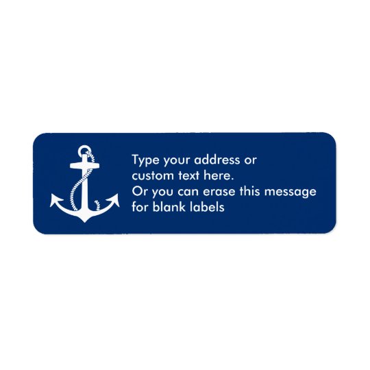 Anchor Return Address Labels