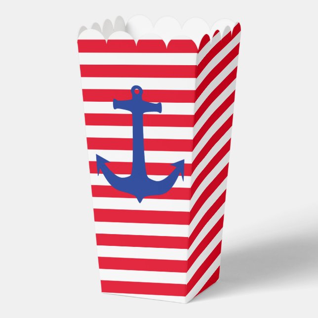 ANCHOR Silhouette - blue 1 Favor Box (Front)