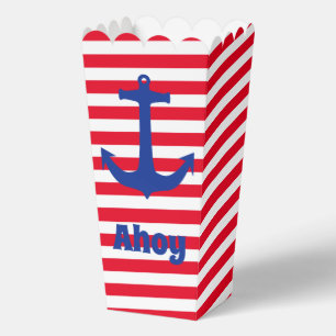 ANCHOR Silhouette - blue 1 Favor Box
