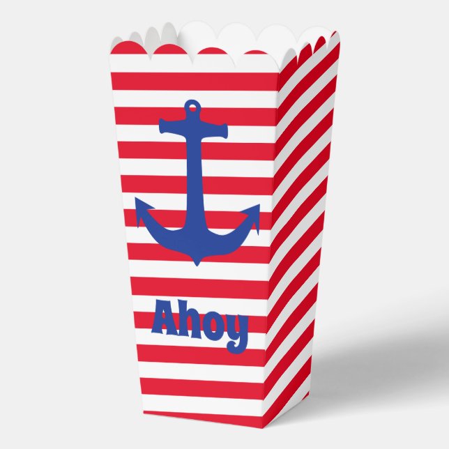 ANCHOR Silhouette - blue 1 Favor Box (Front)