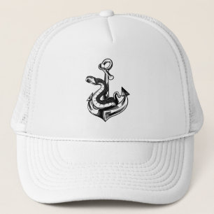 ANCHOR SNAKE TRUCKER HAT