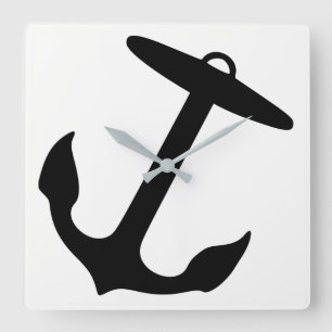 Anchor Square Wall Clock
