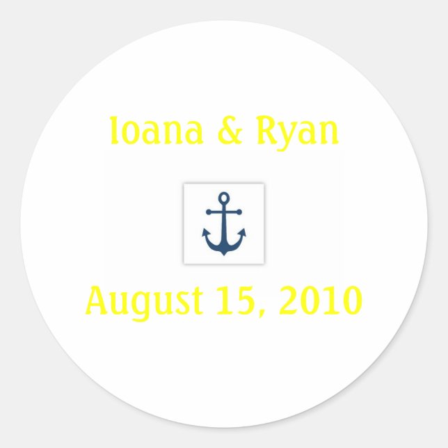 Anchor sticker (Front)