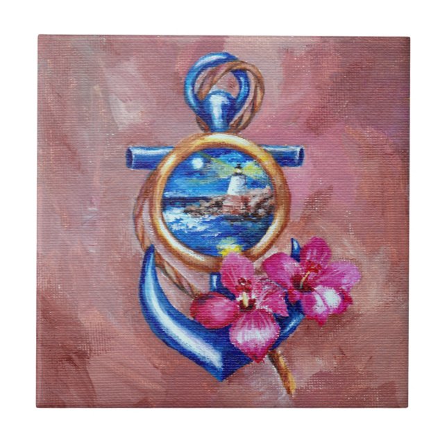 Anchor Tattoo Tile (Front)