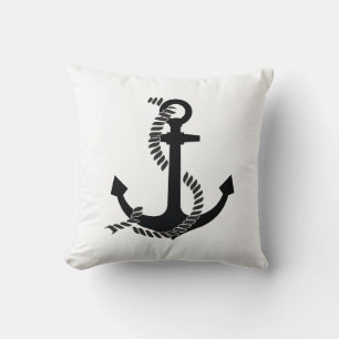 Anchor Throw Pillow