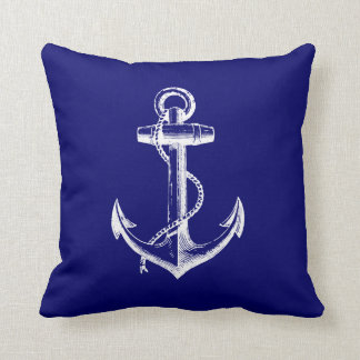 Anchor Throw Pillow