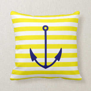 Anchor Throw Pillow