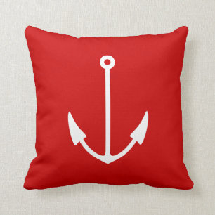Anchor Throw Pillow