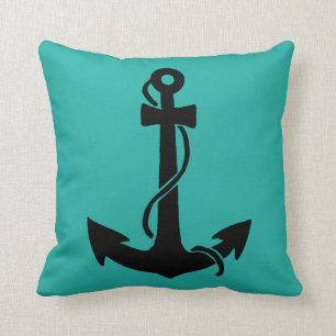 Anchor Throw Pillow