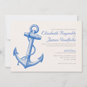 Anchor Wedding Invitations