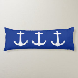 Anchor white + your backgrpund & ideas body pillow
