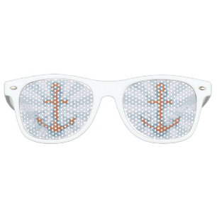 Anchor with Chain Retro Sunglasses