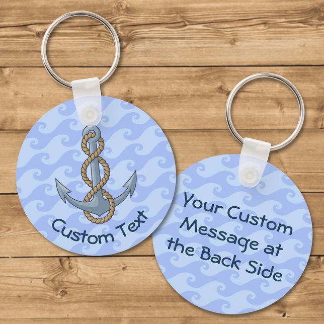 Anchor with Rope Keychain (Creator Uploaded)