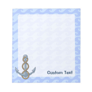 Anchor with Rope Notepad