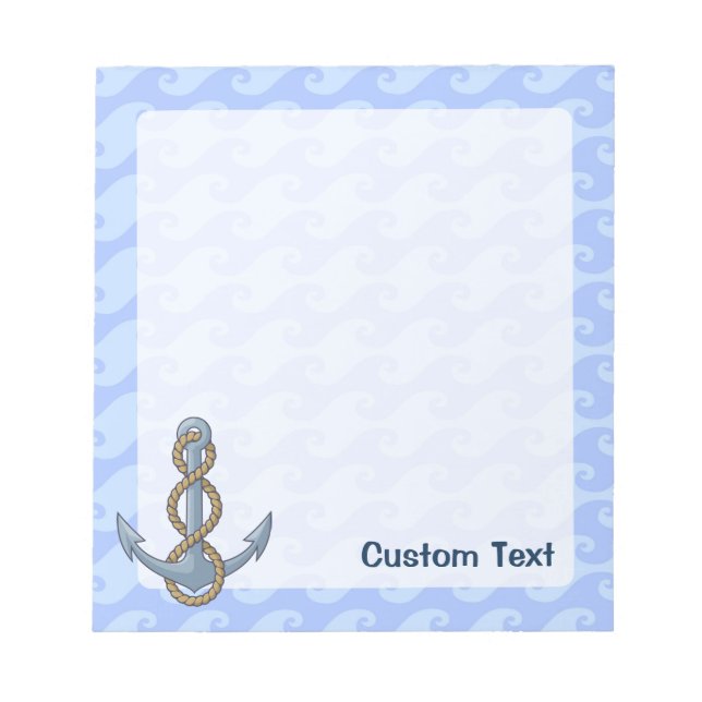 Anchor with Rope Notepad (Front)