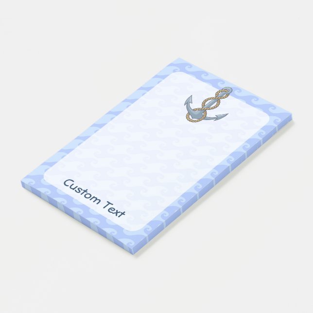 Anchor with Rope Post-it Notes (Angled)