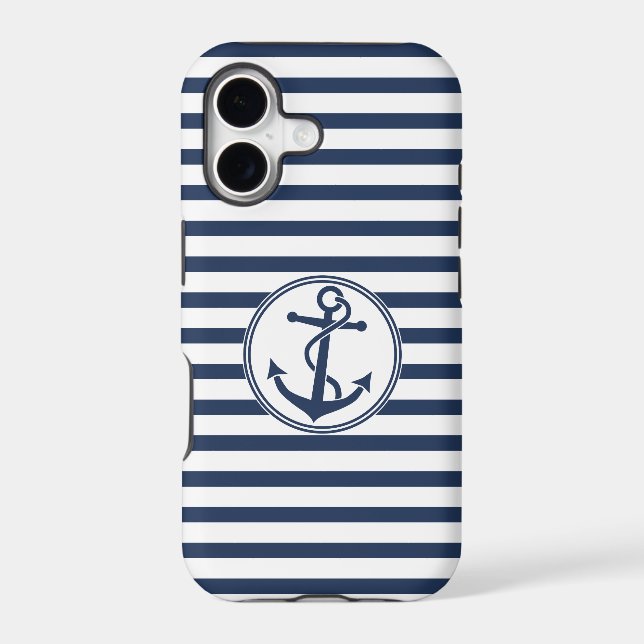 Anchor with Stripes (Back)