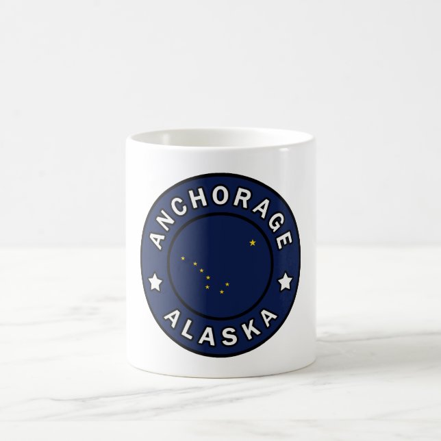 Anchorage Alaska Coffee Mug (Center)