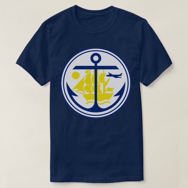 Anchorage Alaska curling icons Classic TShirt (Design Front)