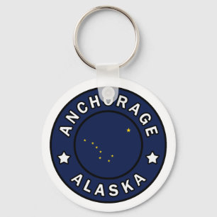 Anchorage Alaska Keychain