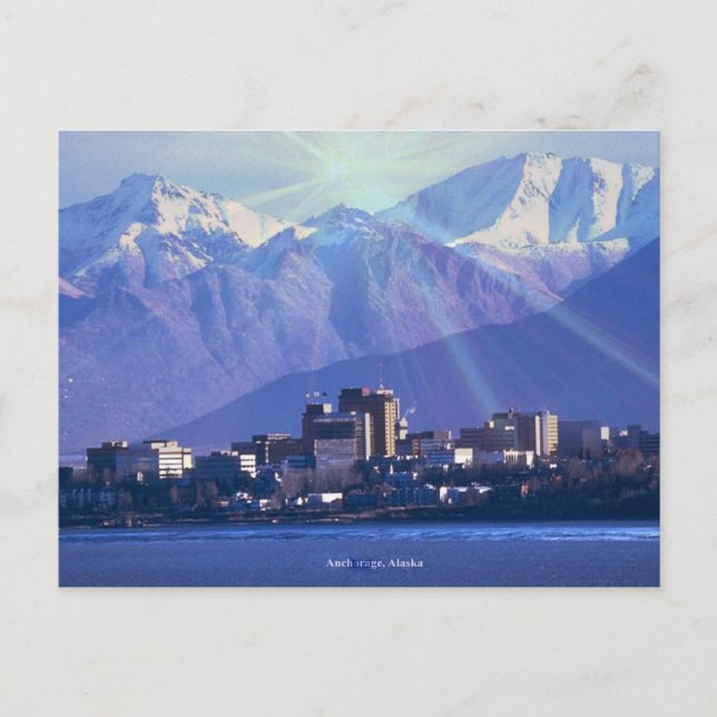 Anchorage, Alaska Postcard (Front)