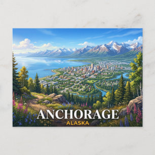 Anchorage Alaska Postcard
