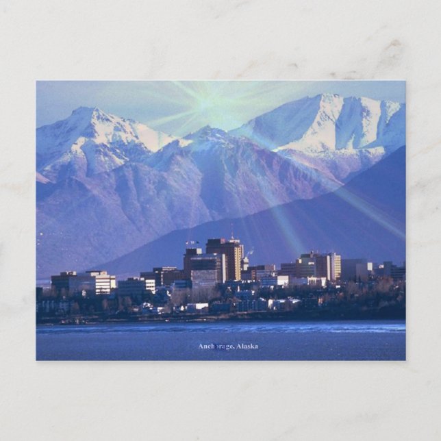 Anchorage, Alaska Postcard (Front)