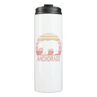 Anchorage Alaska Retro Bear