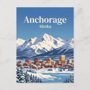 Anchorage, Alaska, USA Postcard