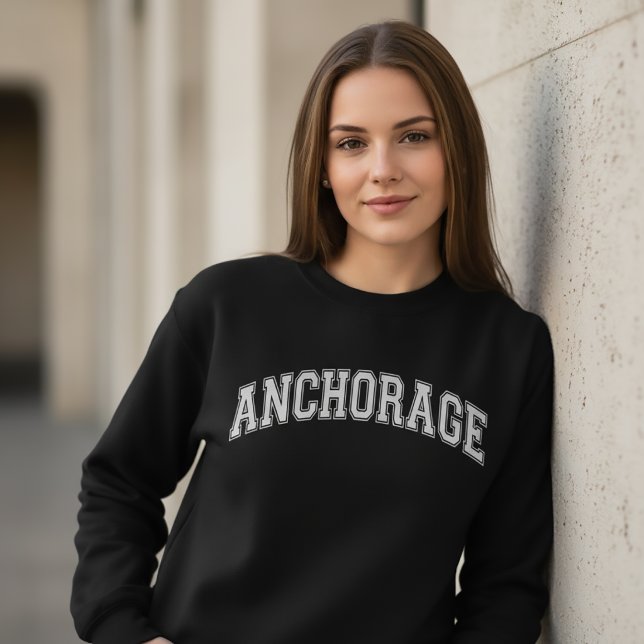  ANCHORAGE University-Style Sweater College (Creator Uploaded)
