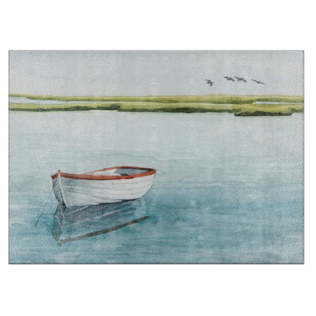 Anchored Bay I Cutting Board (Front)